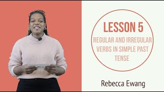 Lesson 5 - B1-B2 Intermediate Level English - Regular and Irregular Verbs in the Past Simple | UDEMY