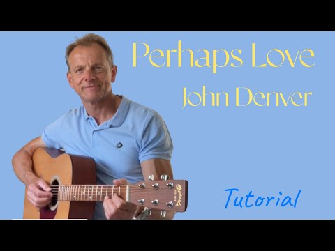 PERHAPS LOVE - JOHN DENVER  Guitar Tutorial #tutorial #johndenver #easyguitar