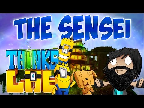 Thinknoodles - THE WISE SENSEI!! | Think's Lab Minecraft Mods [Minecraft Roleplay]
