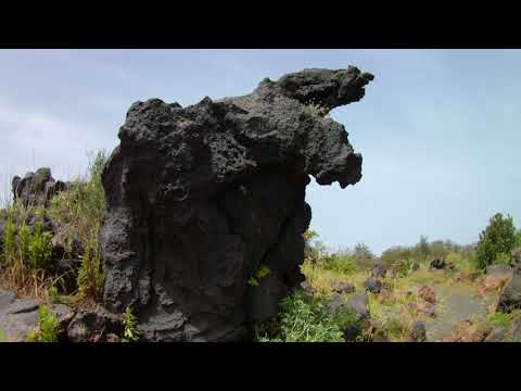 Volcanic area in Vulcano Island (Eolie, Italy)