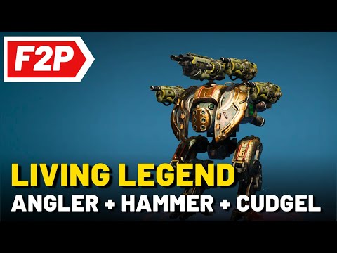 Angler Hammer Cudgel - War Robots Free to Play Gameplay (No Commentary) WR F2P