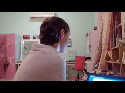 Lucy singing "Calon Lan" - Welsh song