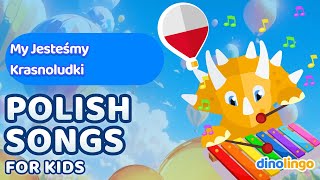 Polish Songs for kids - My jesteśmy krasnoludki, Hopsa sa, hopsa sa - Learn Polish for kids - gameplay video by FountaindalePost16, 1:23 duration