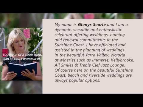 Say I Will Glenys Searle Marriage Celebrant REVIEWS Sunshine Coast QLD