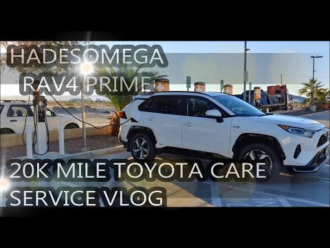2021 Rav4 Prime SE 20k Miles Toyota Car Service VLOG