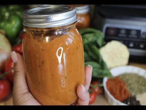 Homemade Tomato Basil Pasta Sauce