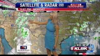 Chief Meteorologist Nikki-Dee Ray First Warning Weather (August 4, 2014) klbk