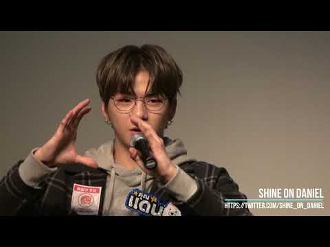 171118 상암 WannaOne 팬싸인회- 강다니엘 (즥즥+갓경녜리)