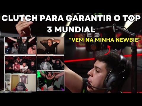 STREAMERS REAGINDO AO CLUTCH MÁGICO DO TUYZ PARA GARANTIR A LOUD NO TOP 3 DO MUNDO - VALORANT Clipe