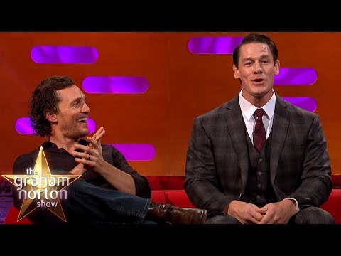 Matthew McConaughey Once Threw Tomatoes At Skandor Akbar; Talks Texas Wrestling With John Cena