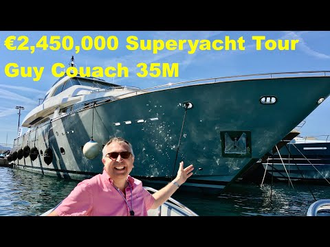 €2,450,000 Superyacht Tour : Guy Couach 35M
