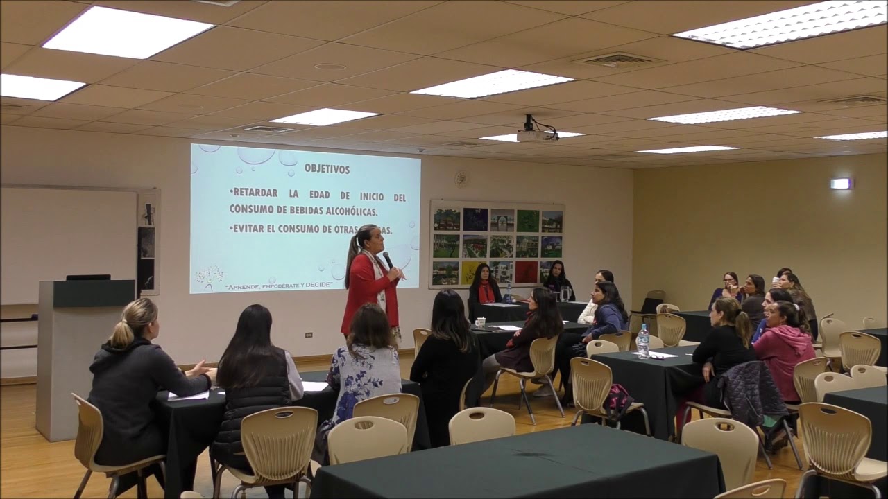 Charla-Taller sobre prevención de uso de alcohol y drogas – Parte 1