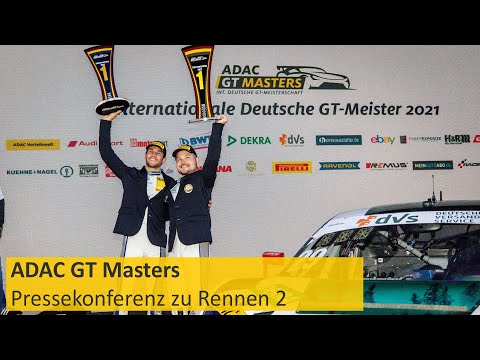 Meister-Pressekonferenz am Nürburgring | ADAC GT Masters 2021