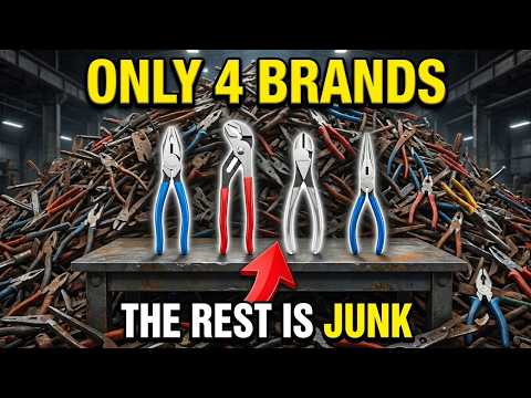 The Only 4 Pliers Brands Still Forged in America (Knipex Isn't One)