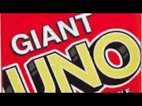 Giant Uno Cards