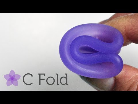 C Fold | Venus Menstrual Cup Folds