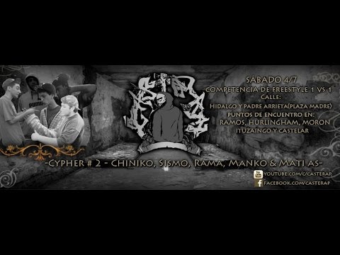 Casterap - Cypher 2 - MatiAS, Germán Collado, Rama & Sismo - Presentador Thotho