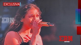 ¡DANNA PAOLA ROMPE EN LLANTO! al interpretar “Mundo de caramelo” y envía mensaje a sus haters