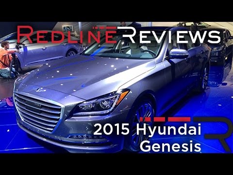 2015 Hyundai Genesis – Redline: First Look – 2014 Detroit Auto Show