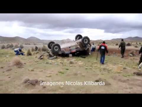Aficionado documenta en video un accidente en el Rally Dakar 2015