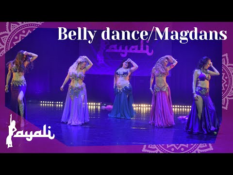 Belly dance show group students at Layali, Sweden 2024