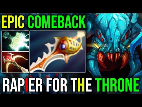 DIVINE RAPIER FOR THE THRONE [Weaver] ComeBack Mega Creeps 900GPM 26Kills 7.19 | Dota 2 Highlights