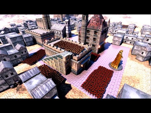 Can Spartans protect Kitten from Roman Soldiers - Ultimate Epic Battle Simulator UEBS