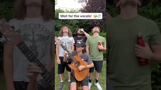 Thunderstruck, But We Gargle It! 😂💧 #shorts