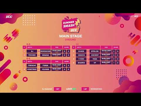 (EN) UCC Summer Smash | SJ Gaming vs Nordavind | bo3 | by @oversiard & @VortexKieran