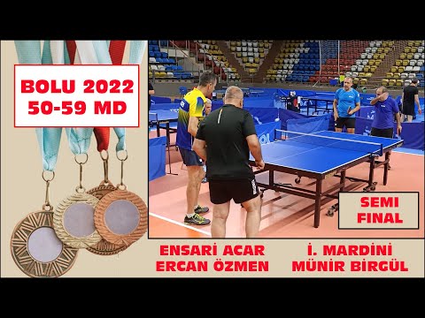 BOLU 2022 | ENSARİ ACAR & ERCAN ÖZMEN - İMADETTİN MARDİNİ & MÜNİR BİRGÜL | IVTTA | 50-59 MD SF