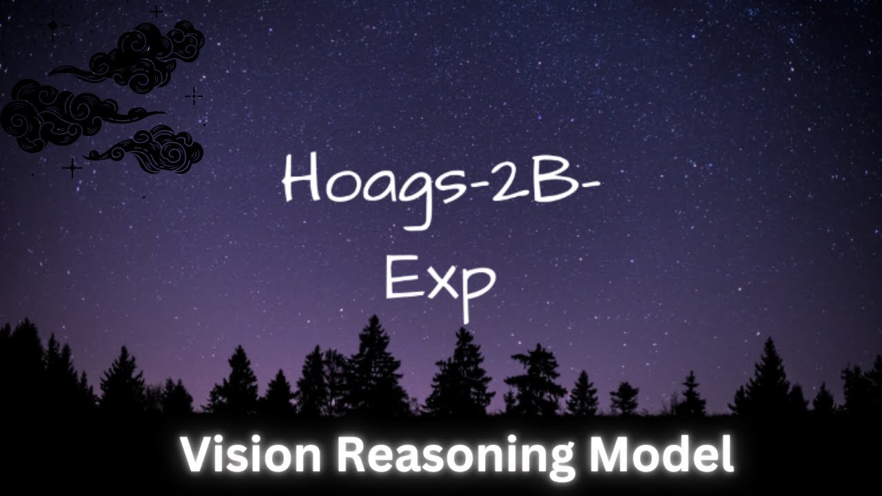 Hoags 2B Exp - Vision Model with Reasoning - Install and Test Locally