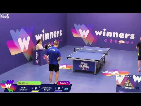 WINners CUP table 2  25.01  Siedin Vladimir - Aristarkhov Sergei 16:30