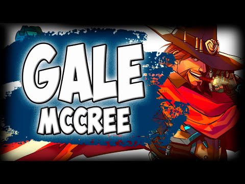 GALE DPS MAIN MCCREE!  MCCREE GAMEPLAY OVERWATCH SEASON 24 TOP 500