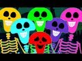 Skeleton March | Scary Nursery Rhymes | Haunted House Videos For Kids
