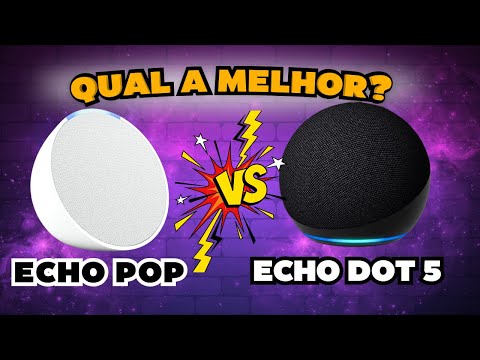 QUAL A MELHOR ALEXA 2024? Comparativo Echo Pop VS Echo Dot 5: Caixinha de Som Alexa [ALEXA 2024]