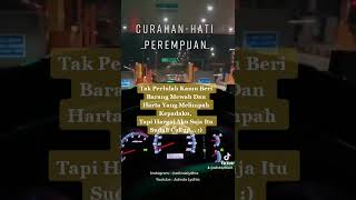 Download lagu CURAHAN HATI PEREMPUAN - #shorts #adindalydhia #tiktok #curahanhati #hatiperempuan mp3