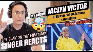 Download lagu Gegar Vaganza 9 | Jaclyn Victor | Di Bawah Pohon Asmara & Gemilang - Minggu 1 | SINGER REACTION mp3