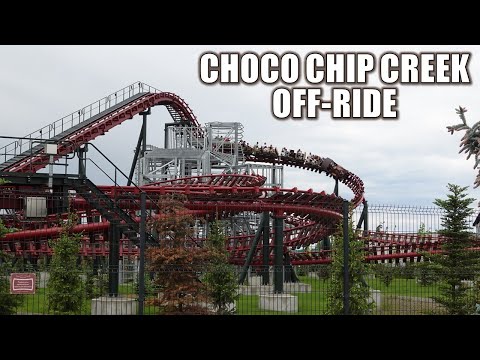 Choco Chip Creek Off-Ride Footage, Energylandia New Vekoma Mine Train | Non-Copyright
