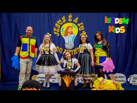 Culto online Infantil - Jesus a Luz do Mundo