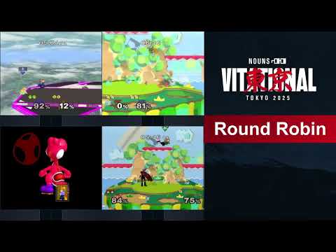 Nounsvitational 2025 Tokyo - Melee Quad Stream
