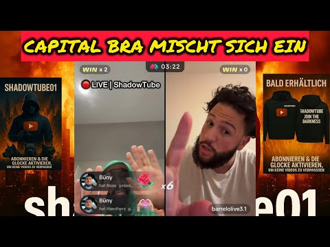 🔴 LIVE | BARRELO & Yakary argue – Capital Bra supports Yakary, BARRELO celebrates PA Sports