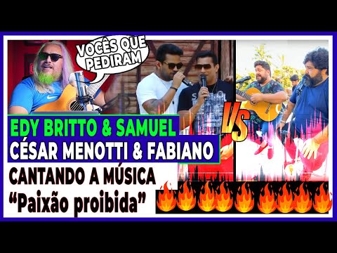 EDY BRITTO & SAMUEL AND CÉSAR MENOTTI & FABIANO by LEANDRO VOZ