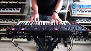 Video thumbnail for Dave Smith / Tom Oberheim OB-6 Analog Synthesizer (2016) sound demo by RetroSound
