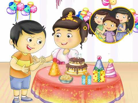Ann's Birthday | Nursery Stories for Children I Animated I Little Mee Stories