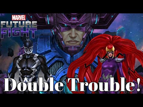 Black Bolt and Medusa are great against Galactus! Marvel Future Fight