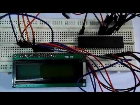 Interfacing LCD with ATmega32 AVR Microcontroller: Circuit Diagram & Code