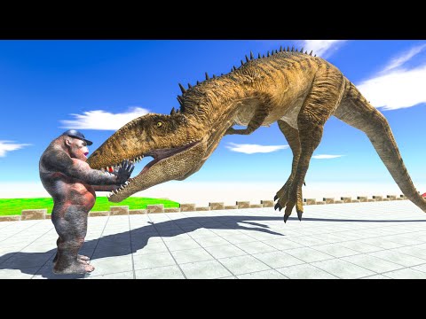 Carnivores Neighbors 3.0 Attack Goro The Giant - Animal Revolt Battle Simulator