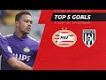 ??'? ? ?????! ? Afstandsschoten ☄ en #PSVHER | TOP 5 GOALS