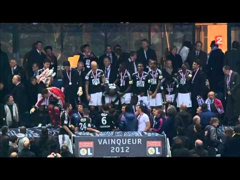 LYON VAINQUEUR 2012 de la Coupe de France Finale.