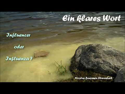Ein klares Wort - Influencer oder Influenza?